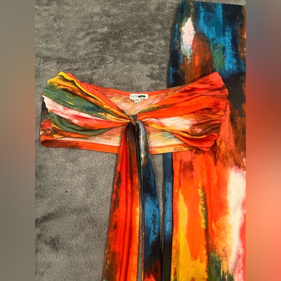 Go With It Pants Set -Multi Color - Picture 6 of 7